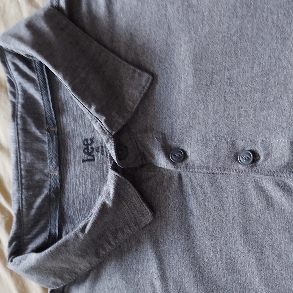 Lee Grey Polo